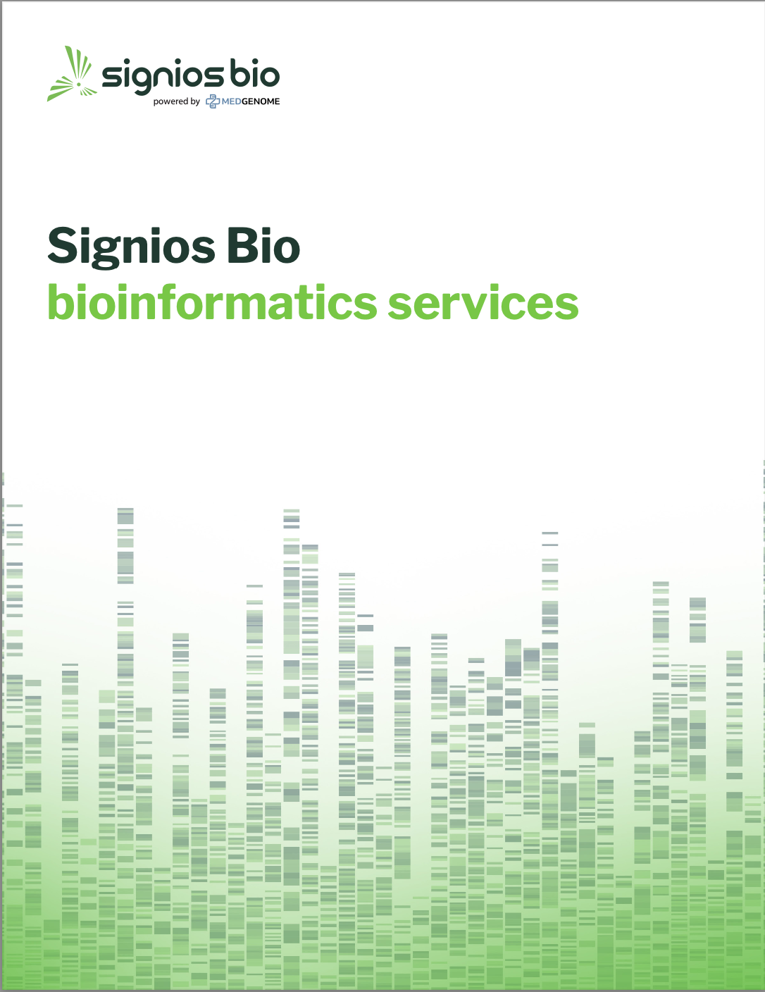 Signios Bioinformatics Brochure Image