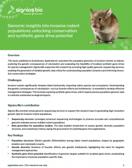 Rodent populations case study